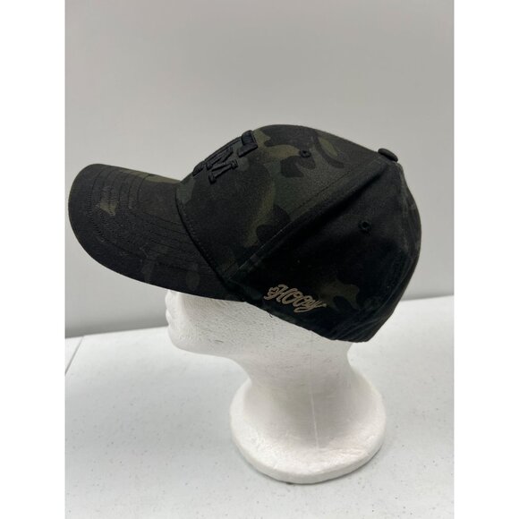 Hooey Texas A&M S/M Black Camo FlexFit Hat Aggies 12th Man College Cap - Picture 10 of 14